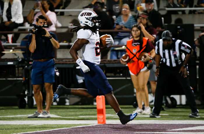 The Missouri State Bears took on the UT Martin Skyhawks at Plaster Stadium on Thursday, Sept. 8, 2022. Tmsu Football V Ut Martin00858